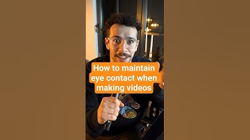 How to use AI to fix eye contact in your videos!