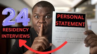 Personal Statement Breakdown: Why This One Impressed Every Program Director