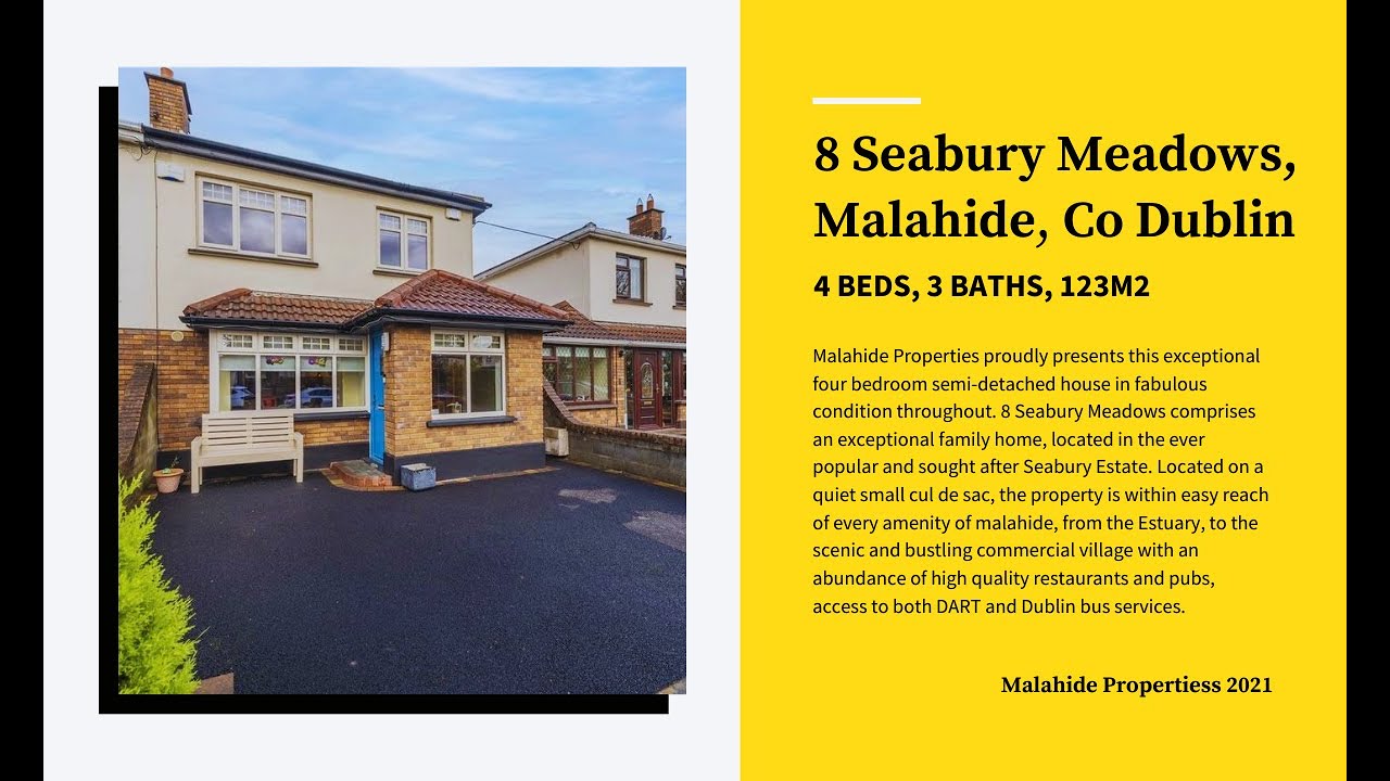 Homes for Sale in Seabury Malahide Co Dublin O'Farrell Cleere