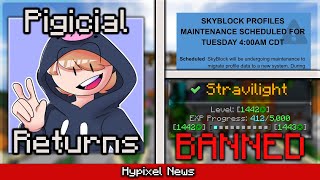 Pigicial RETURNS?! Skyblock Update, 1440 Bedwars Star BANNED.. | Hypixel News