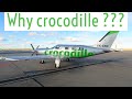 Why you name an airplane CROCODILE??
