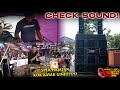 Check sound drum  hajatan spek mewah 12 sub rafa audio
