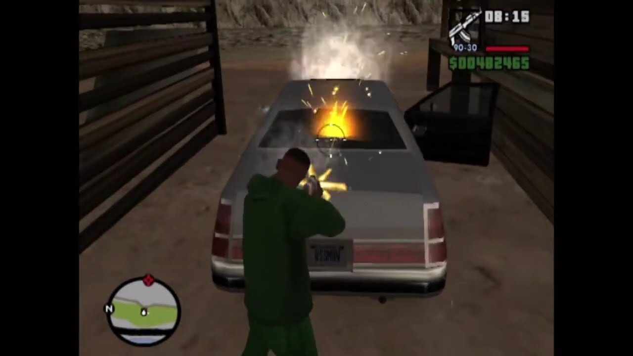misiones gta sa 2da seccion: ANGEL PINE/ MONTE CHILIAD parte 1
