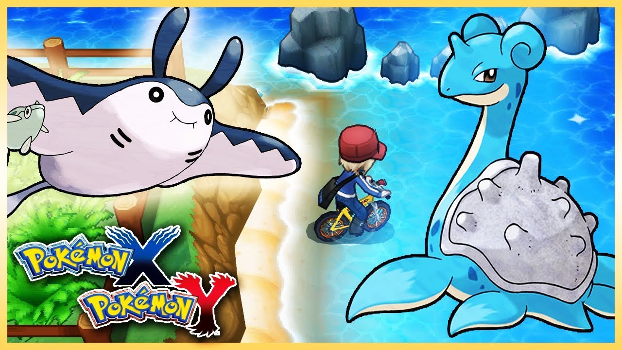 clinton ma Pokemon X & Y - How to Get Lapras & Mantine