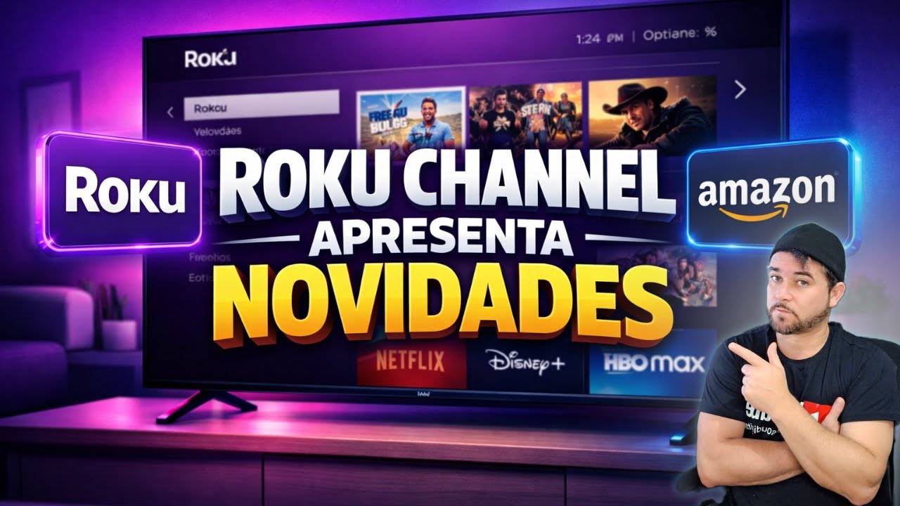 ROKU CHANNEL Parceria com FIRE STICK e NOVO canal Adicionado!