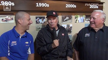 RACER: Tony Kanaan and AJ Foyt