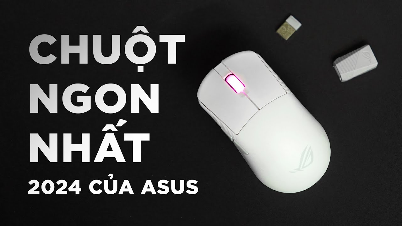 Asus ROG đã biết làm chuột chơi game? Đánh Giá Chuột Asus ROG Harpe Ace Mini