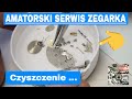 AMATORSKI SERWIS ZEGARKA mechanicznego cześć 3 - CZYSZCZENIE Wostok (Vostok) 2414