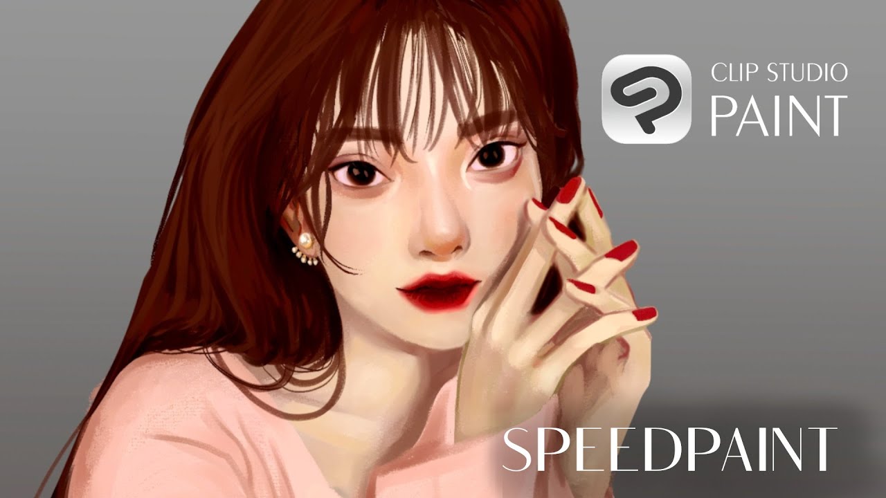 First Time Trying Clip Studio Paint Digital Art Painting Process