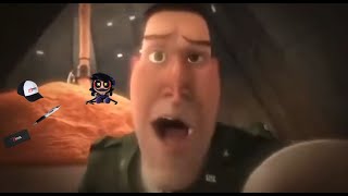 Baby Bob Carrot Scene but Murder Drones