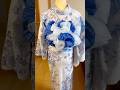 浴衣 夏祭り 兵児帯の結び方|桜柄浴衣コーデ