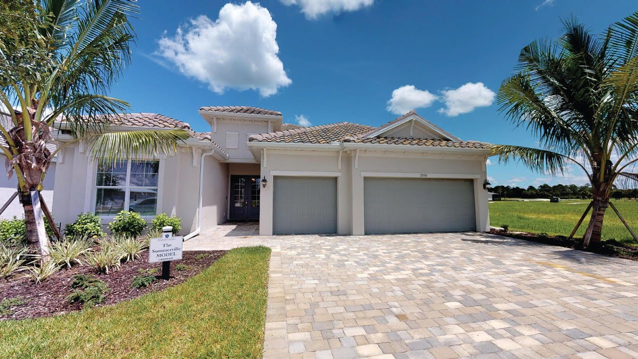 The Summerville Manor Home built by Lennar YouTube