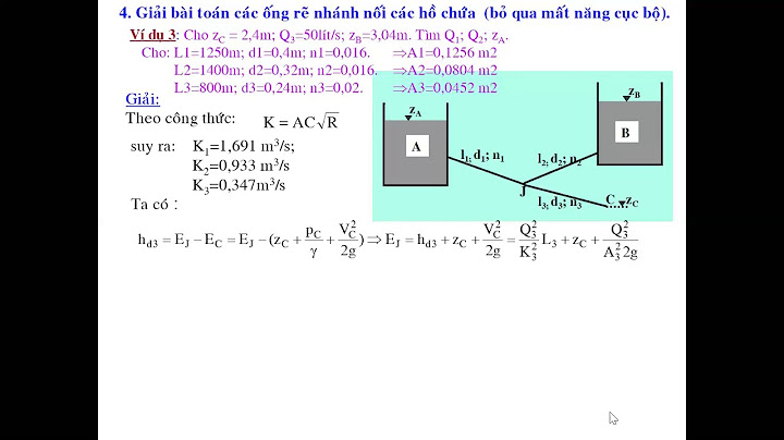 Hướng dẫn giải bài tập cơ lưu chất