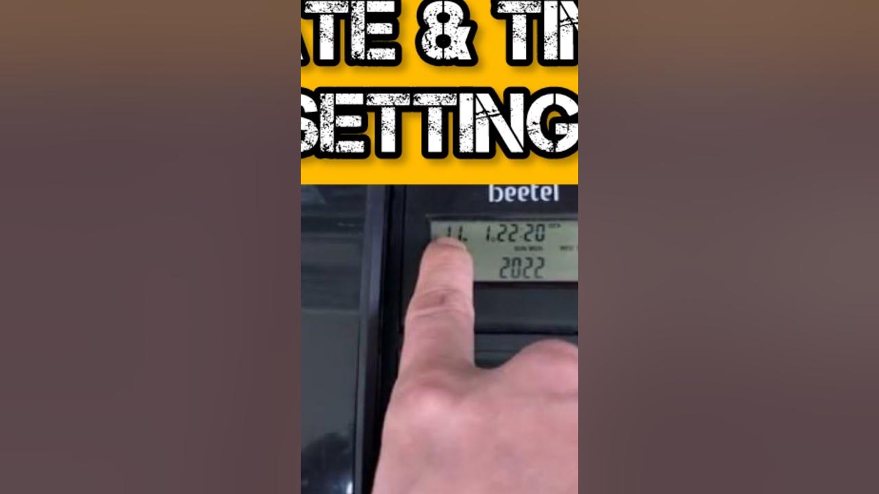 How to Set Date and Time of Beetel M64 Telephone YouTube