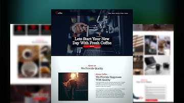 Build Complete Coffee Website From Scratch Using HTML CSS || Be A Developer in 2023