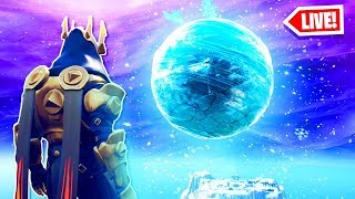 The ICE STORM EVENT RIGHT NOW in Fortnite! - POLAR PEAK SPHERE EVENT! (Fortnite Battle Royale LIVE)