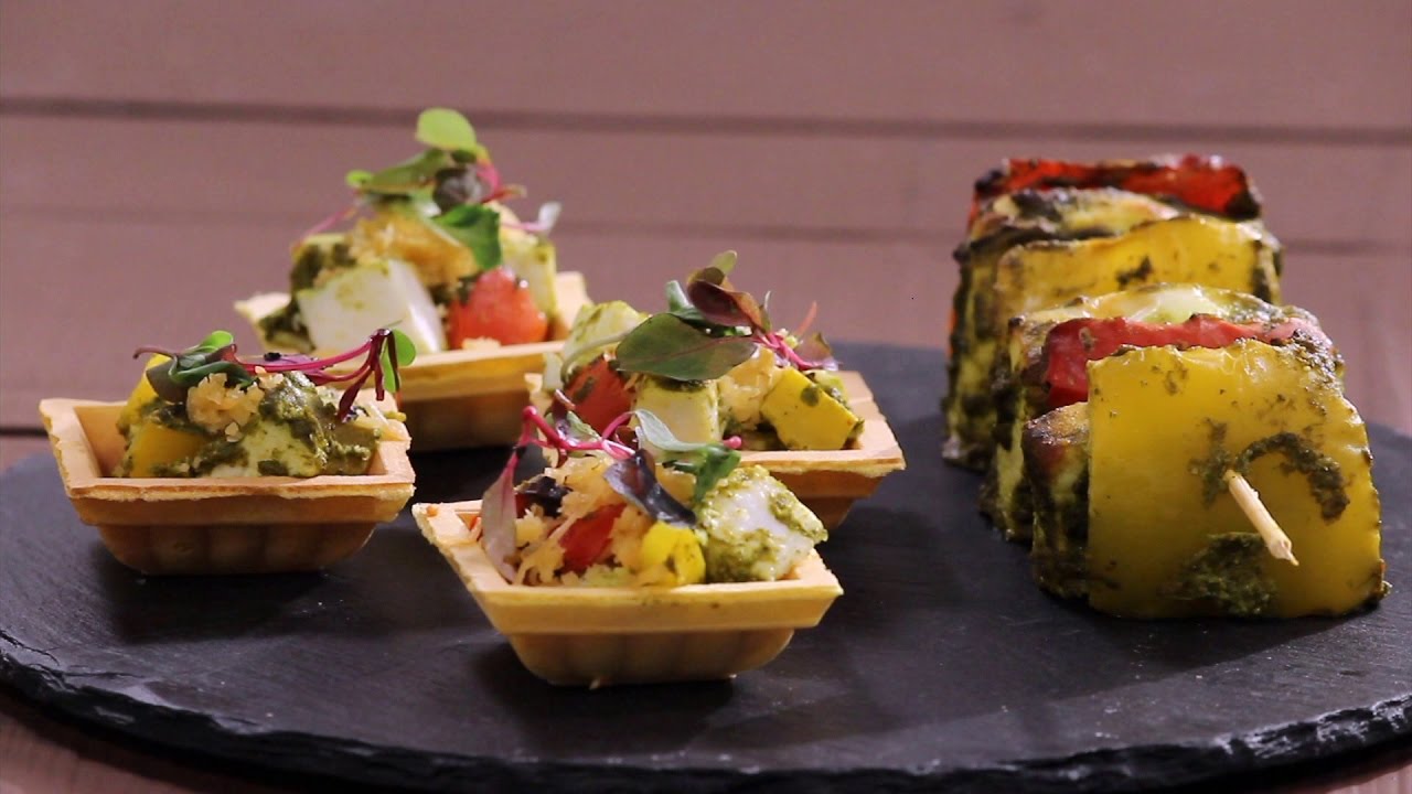 Paneer Tikka Tart In Gujarati | Snacky Ideas by Amisha Doshi | Sanjeev Kapoor Khazana