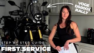 VOGE DS800X Rally First Service 1000 km / 600 miles GUIDE