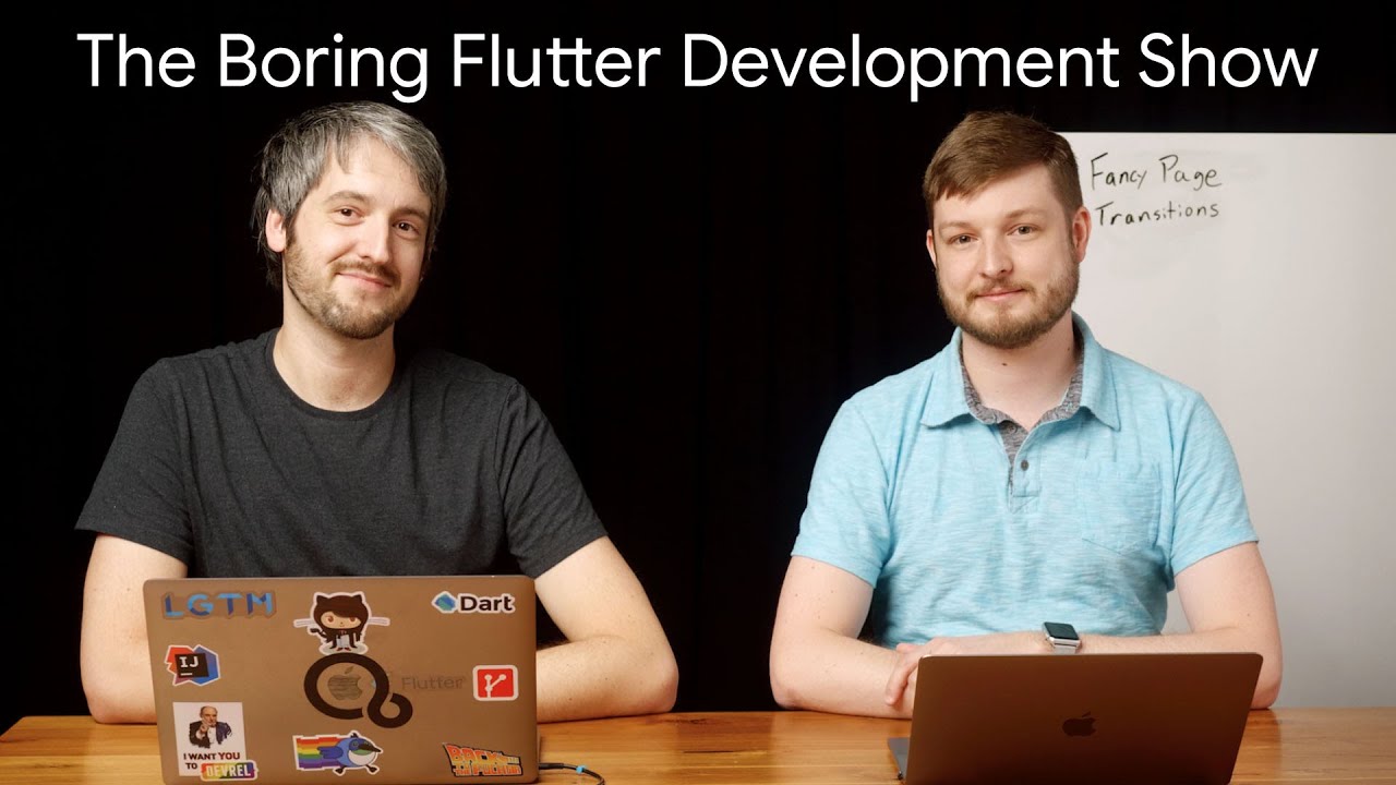 Custom page transitions (The Boring Flutter Development Show, Ep. 37)
