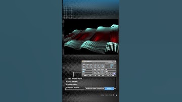 Audio-reactive 3d landscape with Mayas #device |  #t3x2r #maxforlive #visual | #short