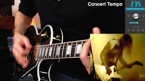 A Riff So Fast Even James Hetfield Didn