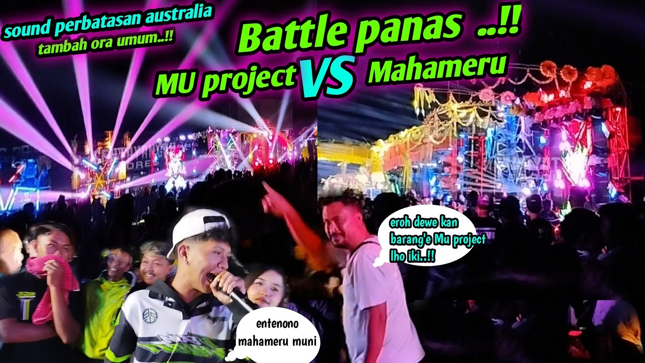 Battle geden🔥 MU PROJECT vs MAHAMERU‼️bacotan semakin panas Mu project langsung kasi paham