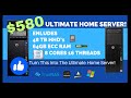 $580 Ultimate Home Server Includes!! 48tb HHD, 64 Ram, 8-Cores 16-Threads!