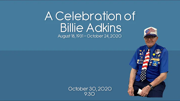 A Celebration of Billie Adkins - Funeral Live Stream