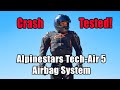 CRASH TESTED With Data Analysis: Alpinestars Tech-Air 5 Review