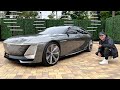 Cadillac&#39;s EV Concept with Wooden Interior | Celestiq