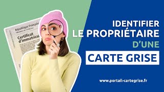 À qui appartient cette voiture ? Ce que révèle vraiment la carte grise ! À qui appartient cette voiture ? Ce que révèle vraiment la carte grise !