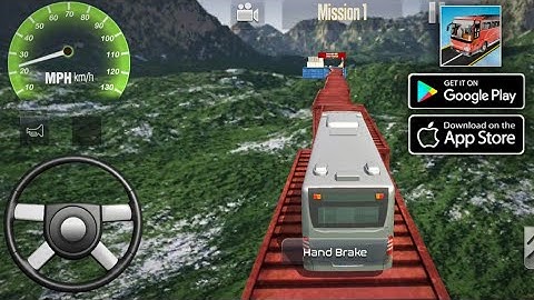 Impossible Bus Driving Track 3D Gameplay Walkthrough Part 1 - (Android, iOS) #games