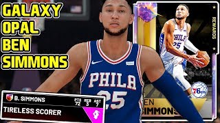 GALAXY OPAL BEN SIMMONS 72PT GAMEPLAY! HES GIANNIS WITH A BETTER JUMPER! NBA 2k19 MyTEAM