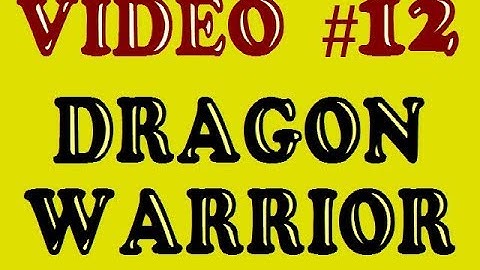 Nicks AWESOME Game Genie codes NES #12 DRAGON WARRIOR