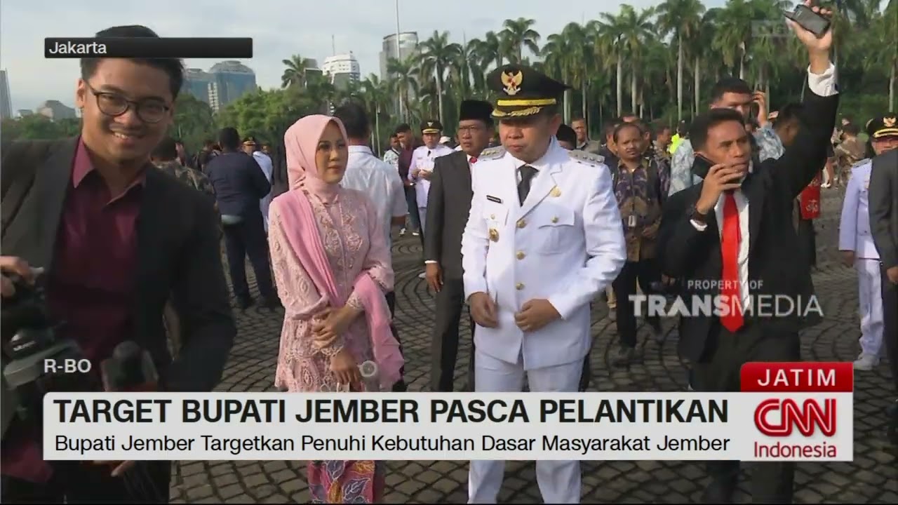Target Bupati Jember Muhammad Fawait Usai Resmi Dilantik di Istana