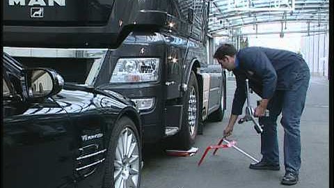 AGE Ltd - Truck and Trailer laser aligner