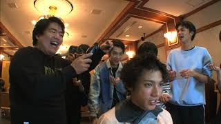 山田裕貴が丸刈りになっていく…！映画『あの頃、君を追いかけた』メイキング映像