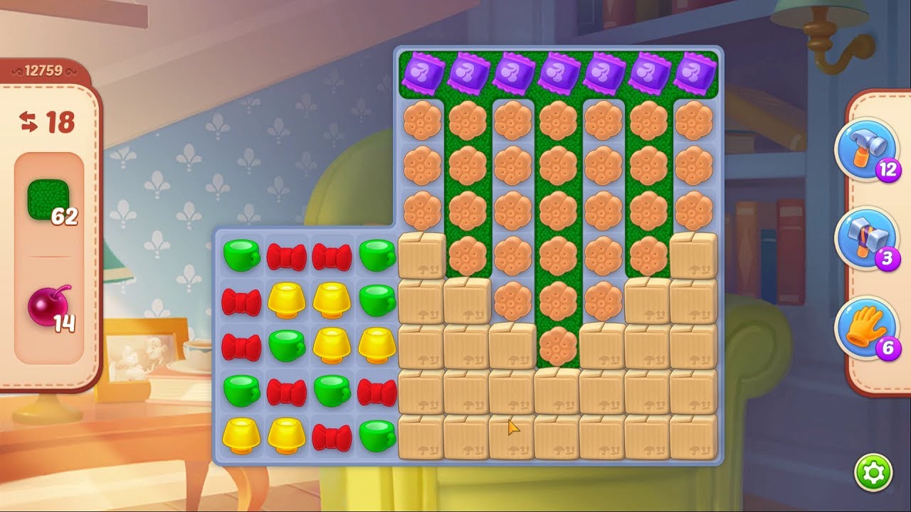 Homescapes Level 12759 No Boosters Gameplay #Bubunka - YouTube