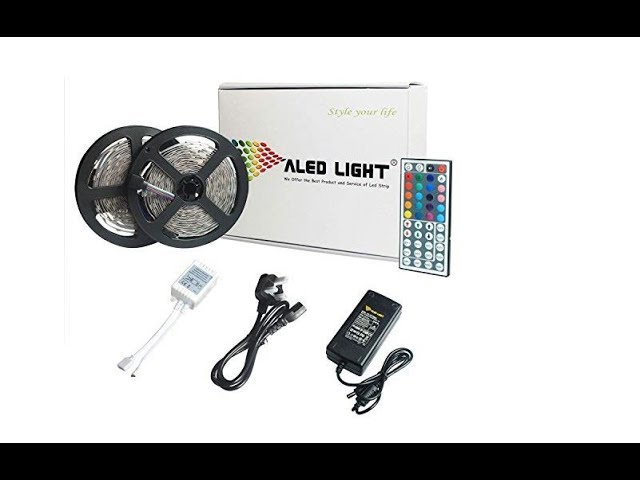  ALED LIGHT Bluetooth LED Strip Lights, 5050 16.4ft/5