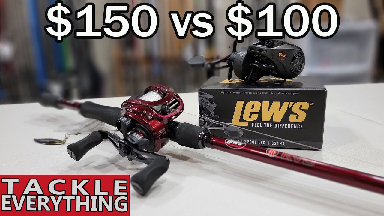Lew's KVD LFS Reel Review & Comparison to the Lew's Speed Spool