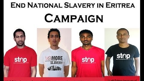 Intro to the End National Slavery in Eritrea Campaign