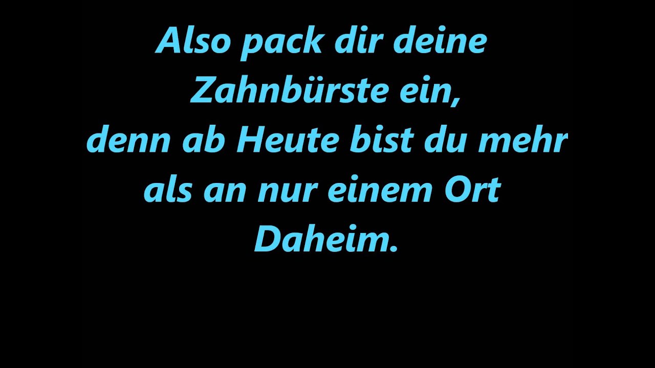 Cro Einmal Um Die Welt Text
