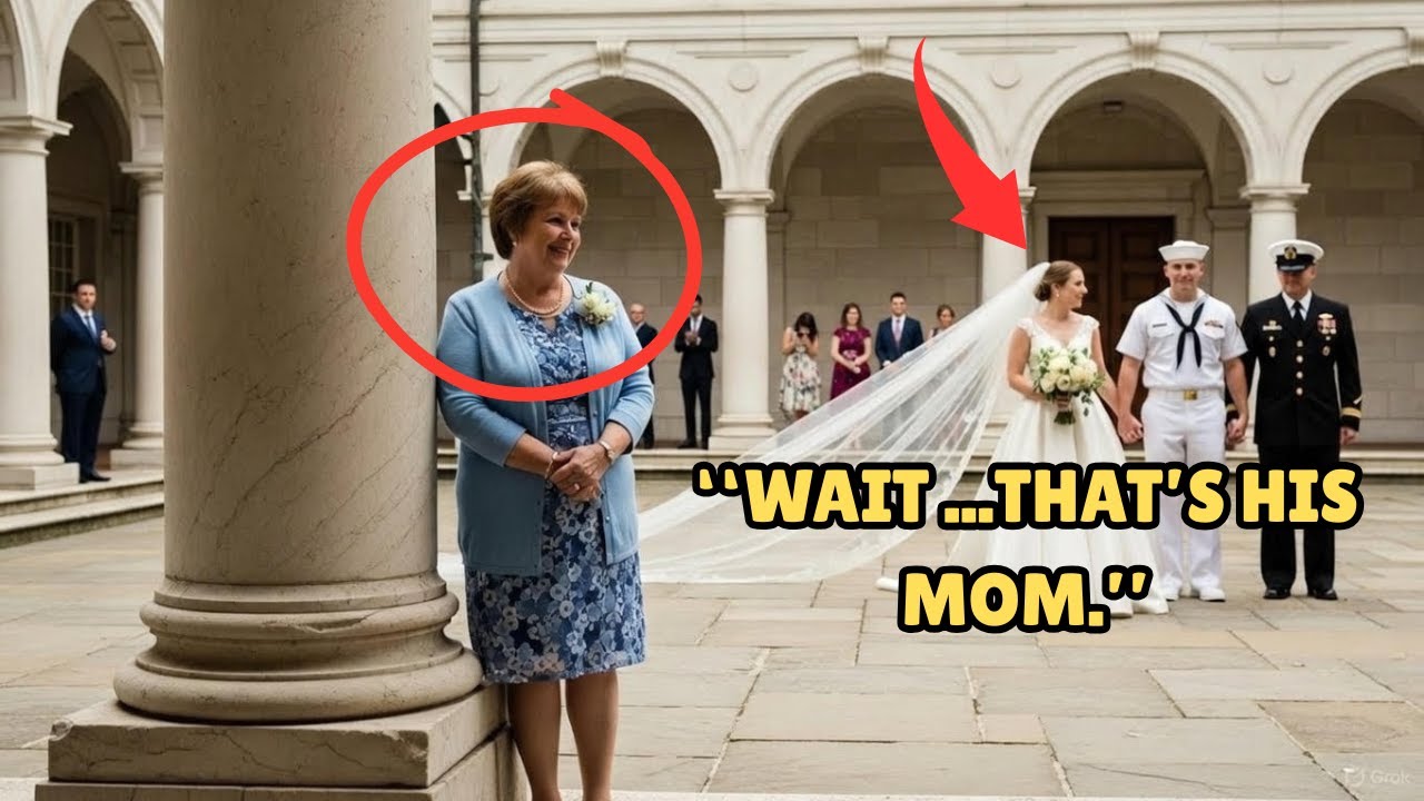 “Ignored for Years—Then the Navy Groom Turned and Saluted Her! A Heart-Stopping Story”