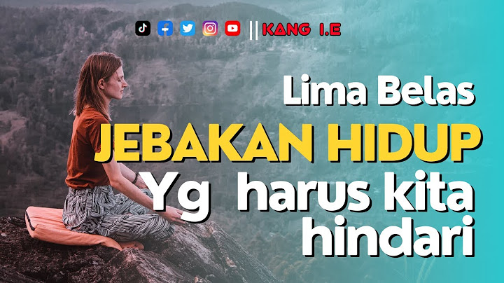 Hindari jebakan-jebakan ini dalam hidupmu...