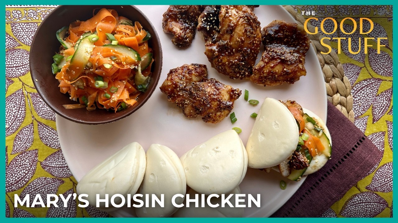 Mary Berg’s Hoisin Chicken with Quick Pickled Veg | The Good Stuff with Mary Berg