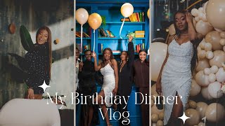 Birthday Vlog  | My 25th Birthday Shoot, Dinner Party & Gifts Unboxing