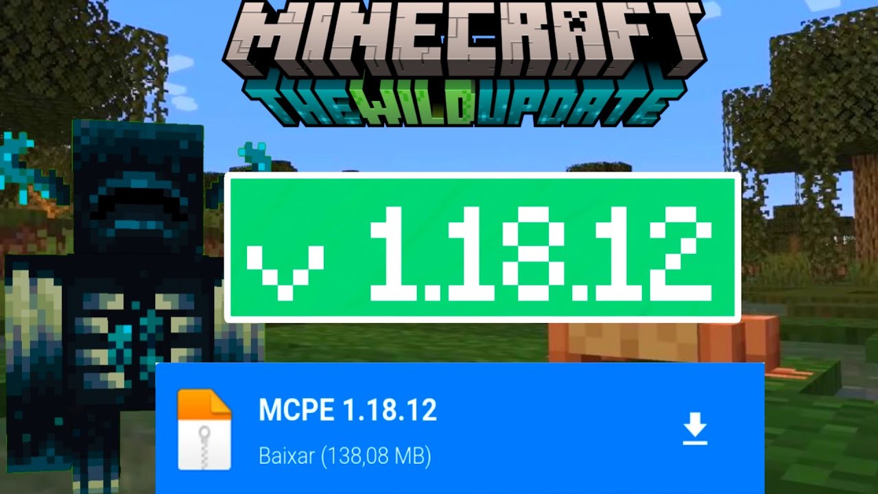 SAIU ATUALIZAÇÃO DO MINECRAFT PE 1.18.12 OFICIAL CAVES & CLIFS - Minecraft  Bedrock Mcpe 