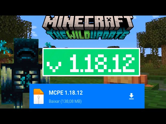 SAIU ATUALIZAÇÃO DO MINECRAFT PE 1.18.12 OFICIAL CAVES & CLIFS - Minecraft  Bedrock Mcpe 