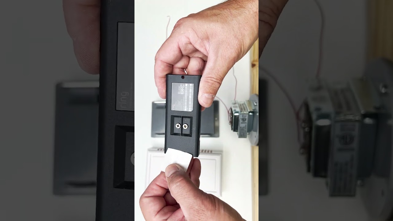 Как установить проводной дверной звонок Ring #electrical #doorbellcam