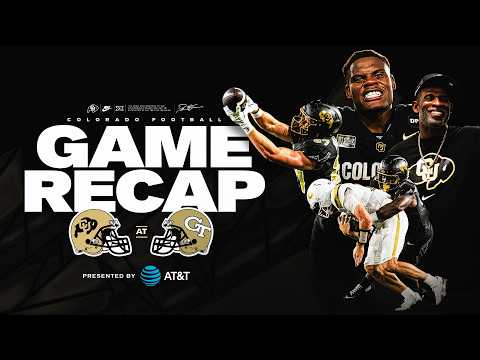 Colorado Football: Colorado Defeats Georgia Tech In Atlanta | Game Recap